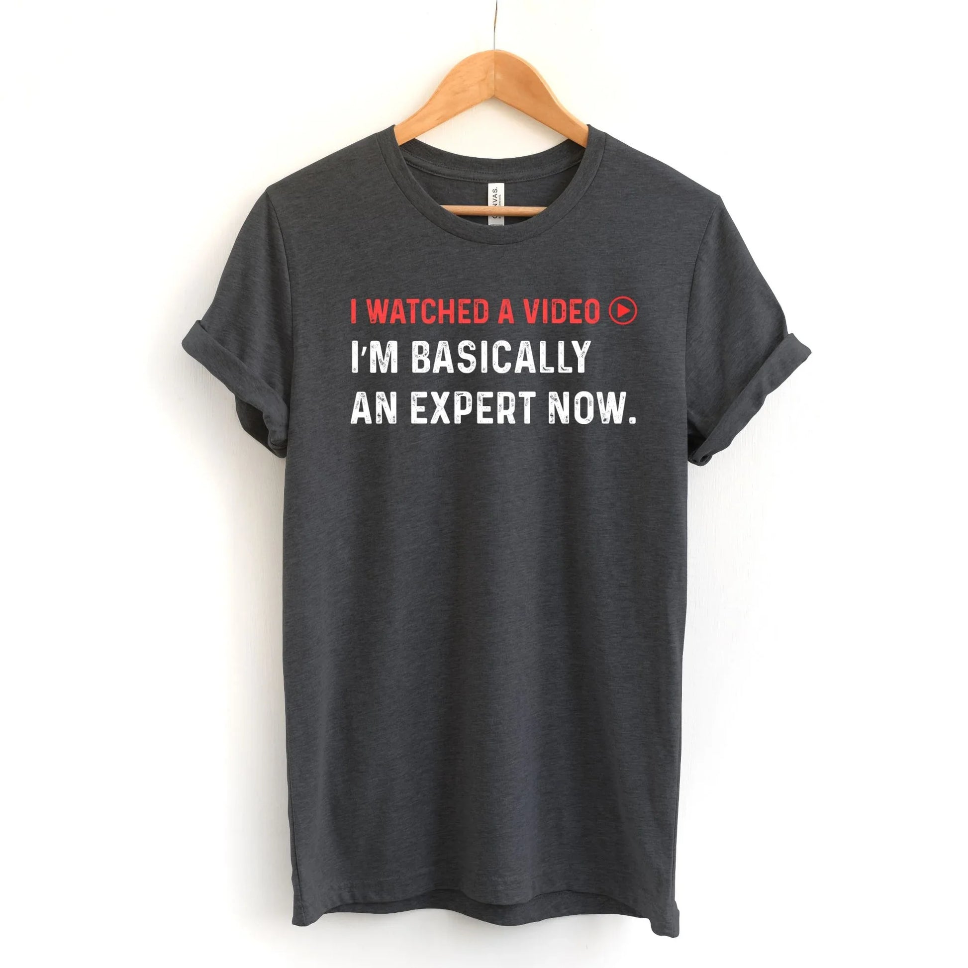 I Watched a Video Shirt – Funny BBQ Dad Tee, Husband Gift - Zazations