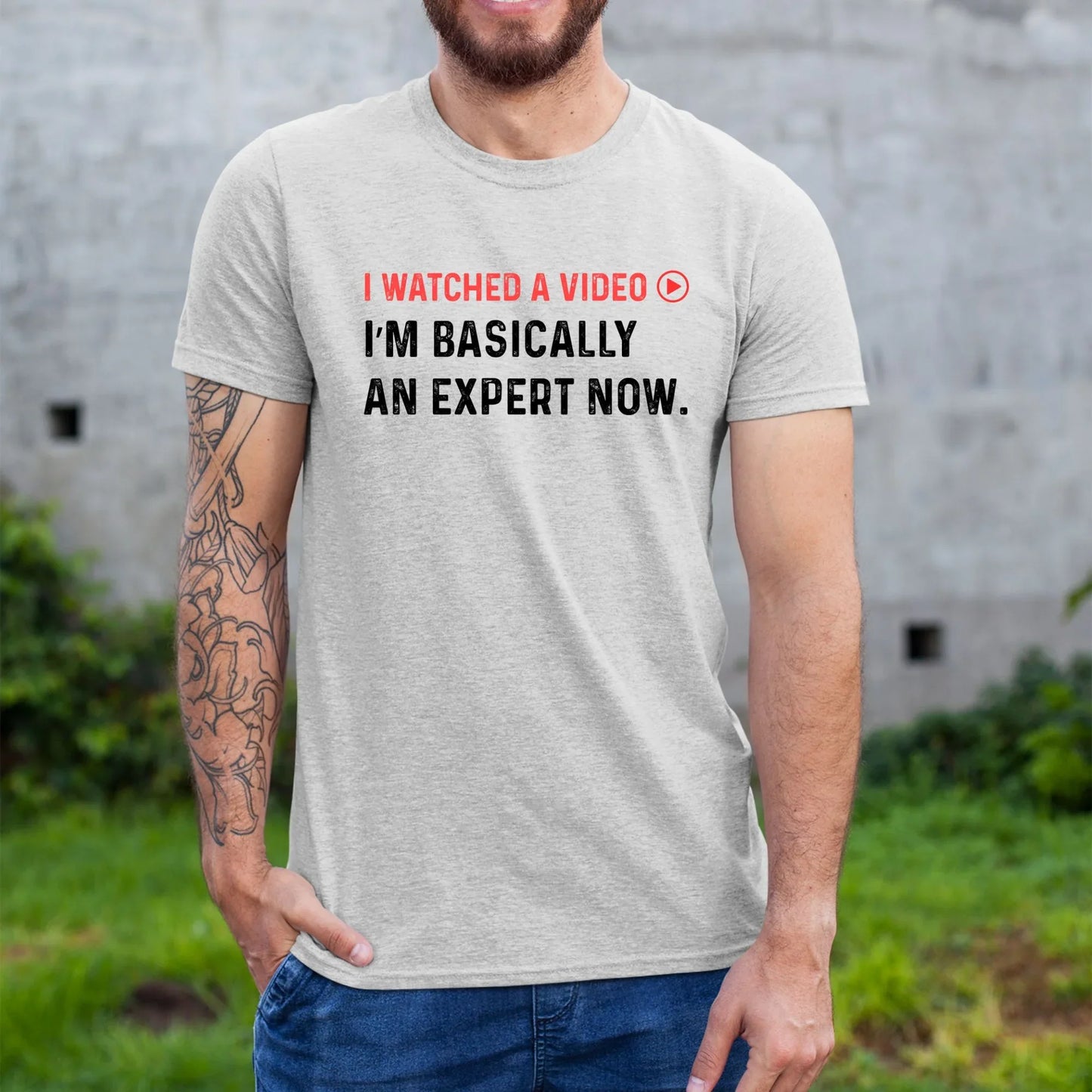 I Watched a Video Shirt – Funny BBQ Dad Tee, Husband Gift - Zazations