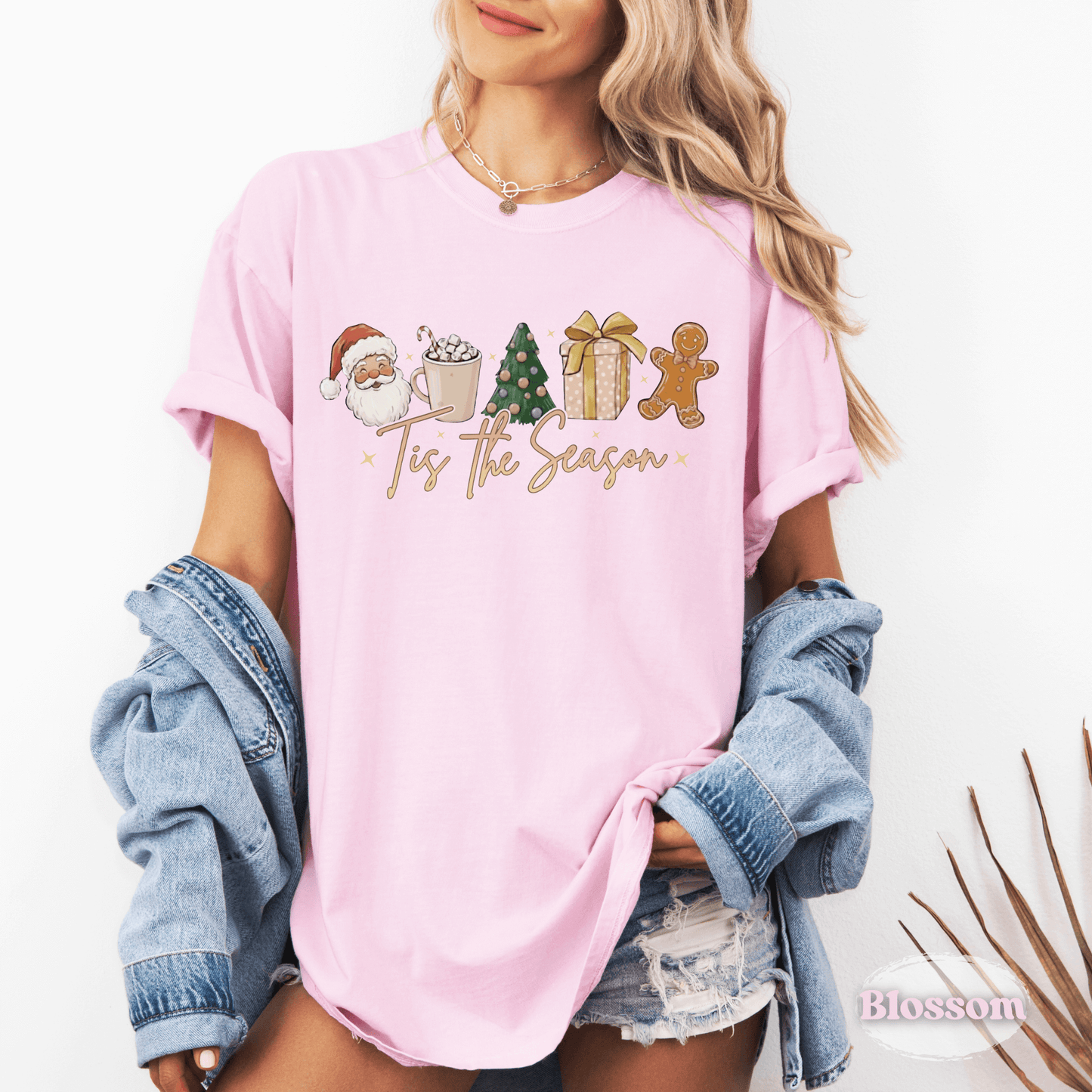 Tis the Season Christmas Shirt – Comfort Colors Holiday Graphic Tee