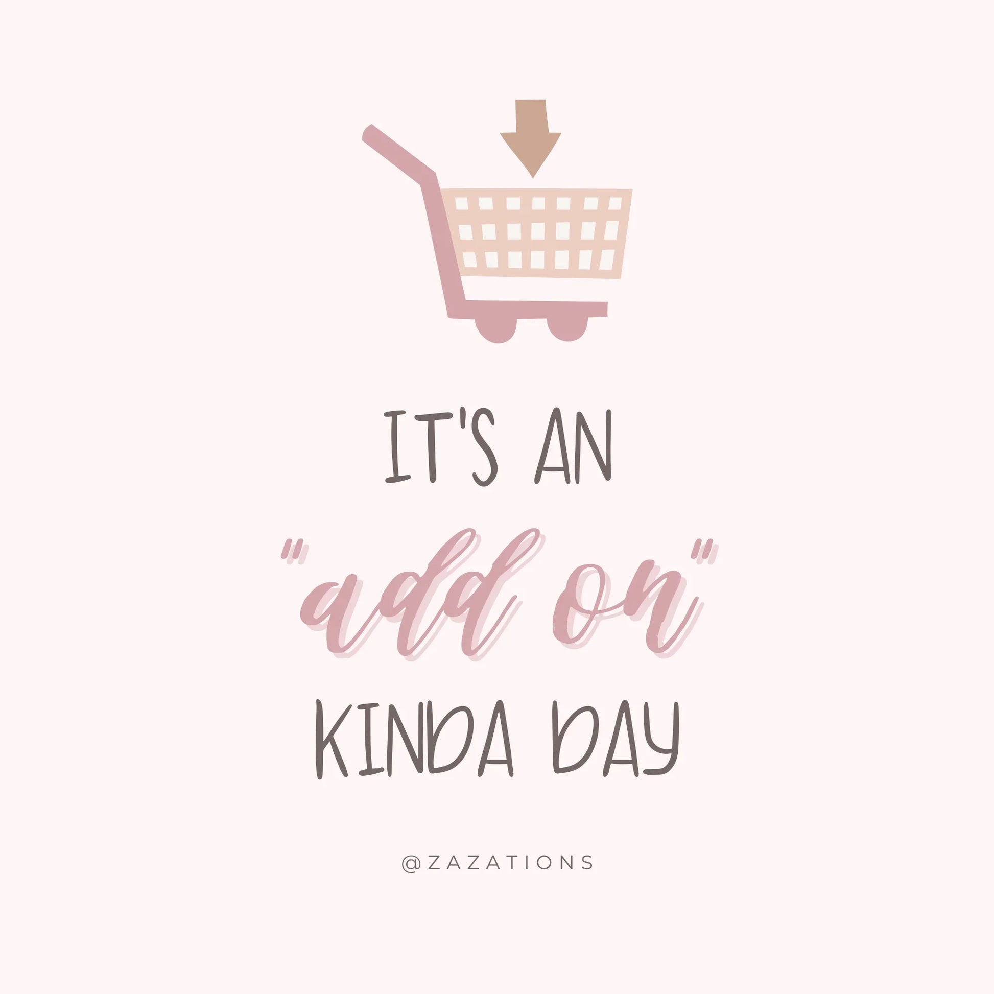 Back Shirt Printing Add On - Zazations