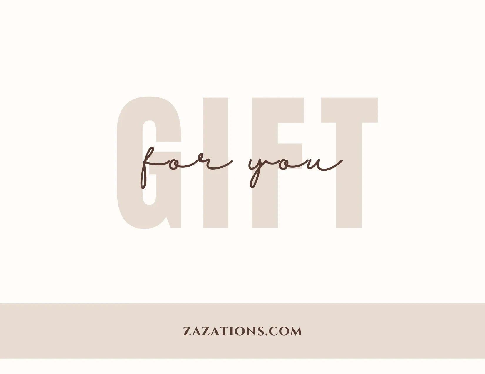 Zazations Gift Card - Zazations