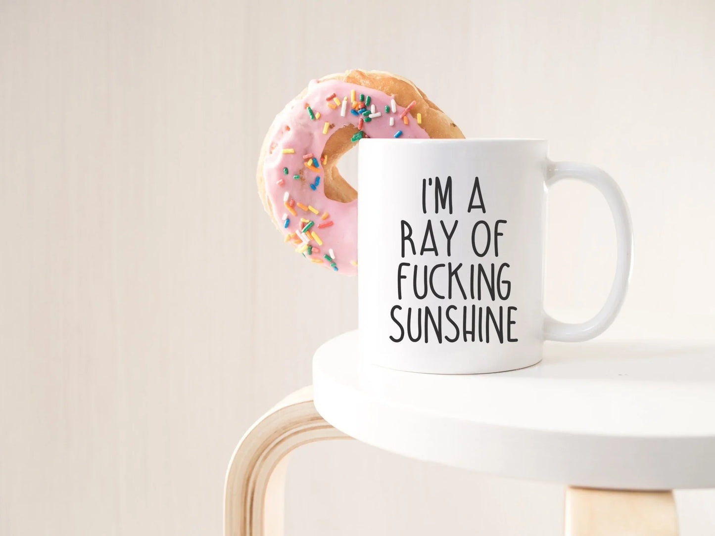 I’m a Ray of Fucking Sunshine Mug – Funny & Sarcastic Coffee Cup - Zazations