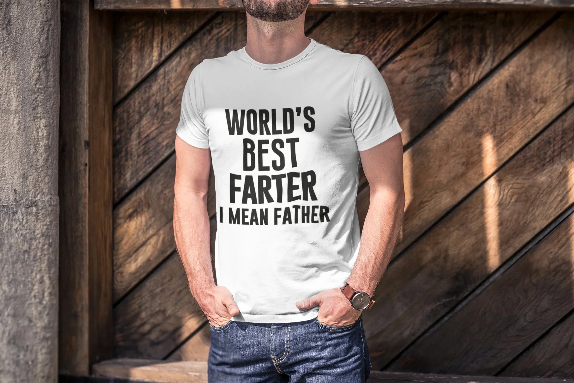 World’s Best Farter Shirt – Funny Gift for Dad - Zazations