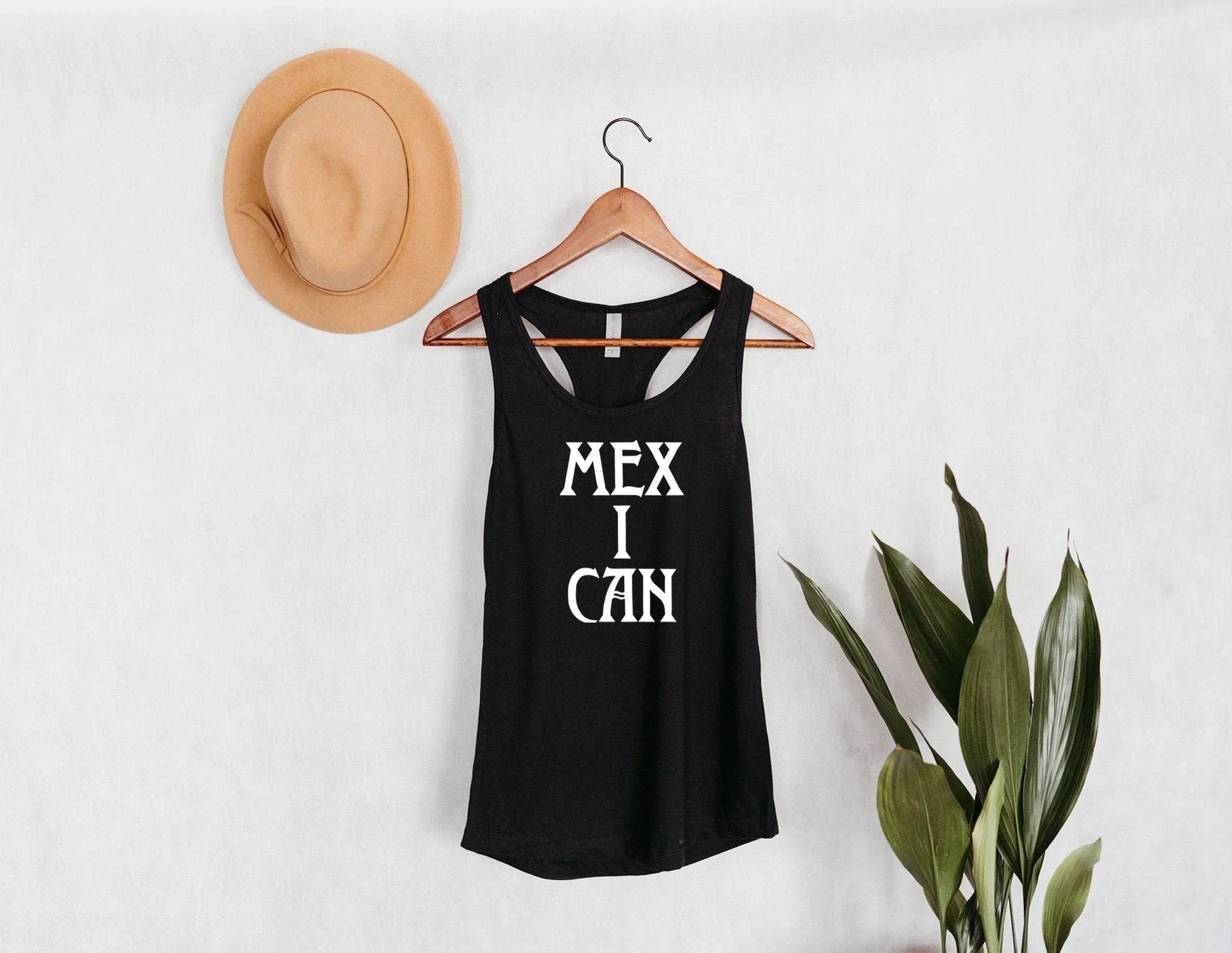 Mex I Can Latina Tank Top – Empowering Next Level 1533 Racerback - Zazations