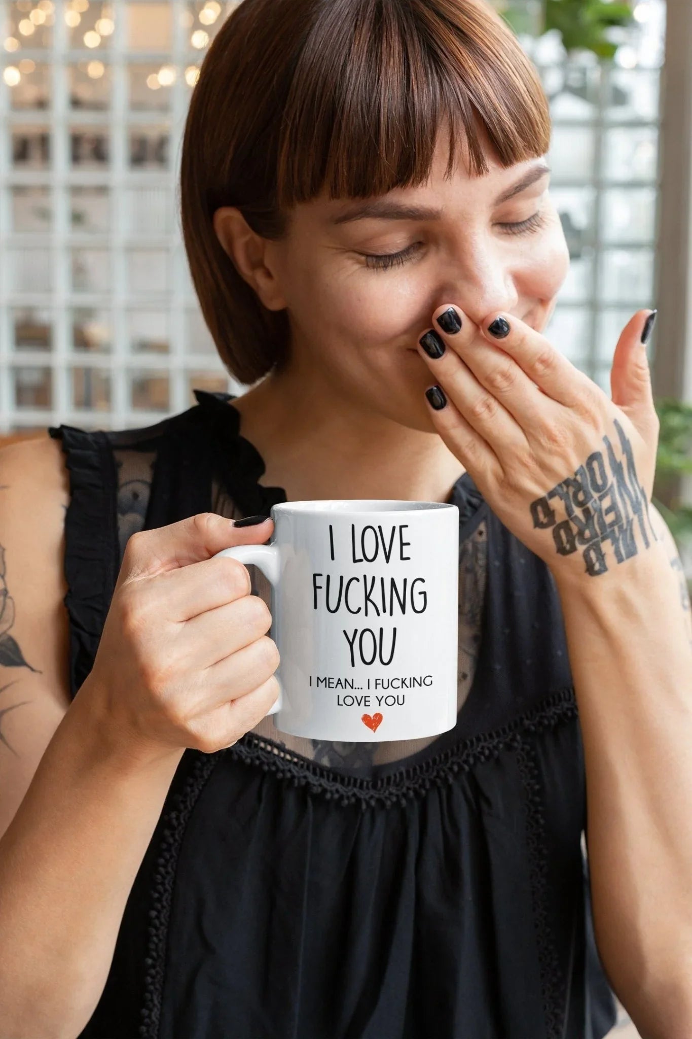 I Love Fucking You Coffee Mug – Funny, Sexy Valentine’s Day Gift for Girlfriend or Wife - Zazations