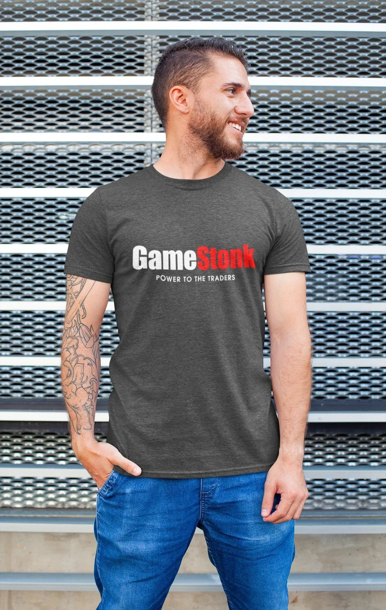 GameStonk T-Shirt – Funny Stock Market Meme Tee for Traders - Zazations