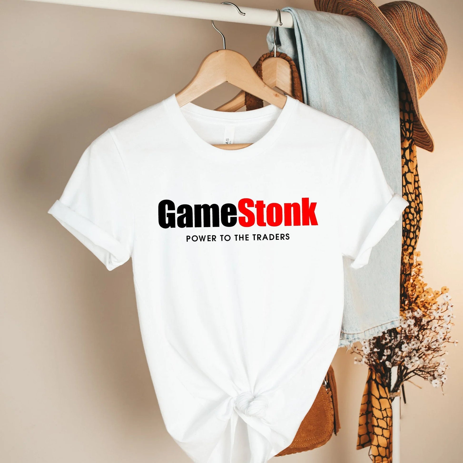 GameStonk T-Shirt – Funny Stock Market Meme Tee for Traders - Zazations