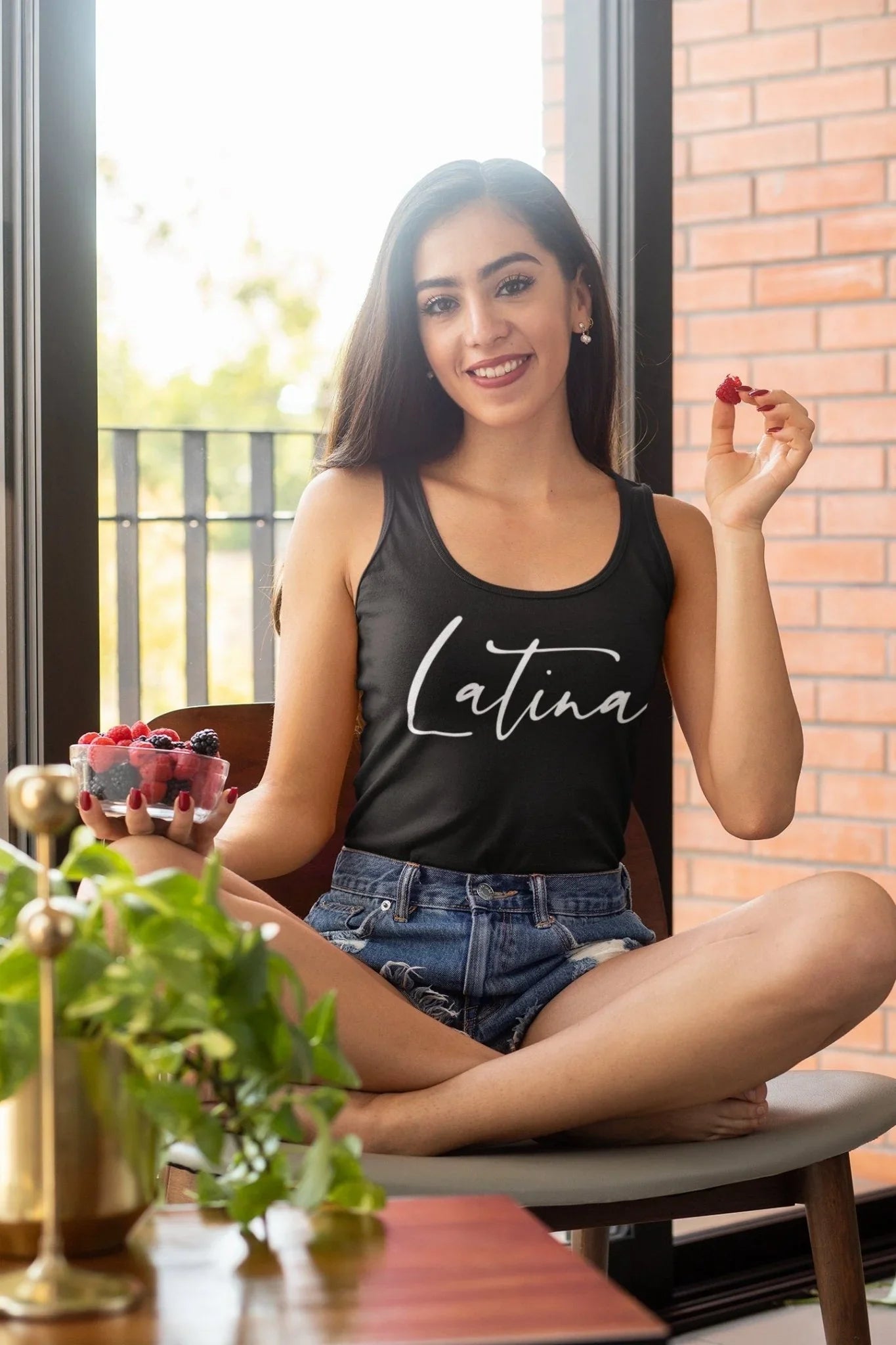Latina Tank Top – Proud Latina Power Shirt | Next Level 1533 - Zazations