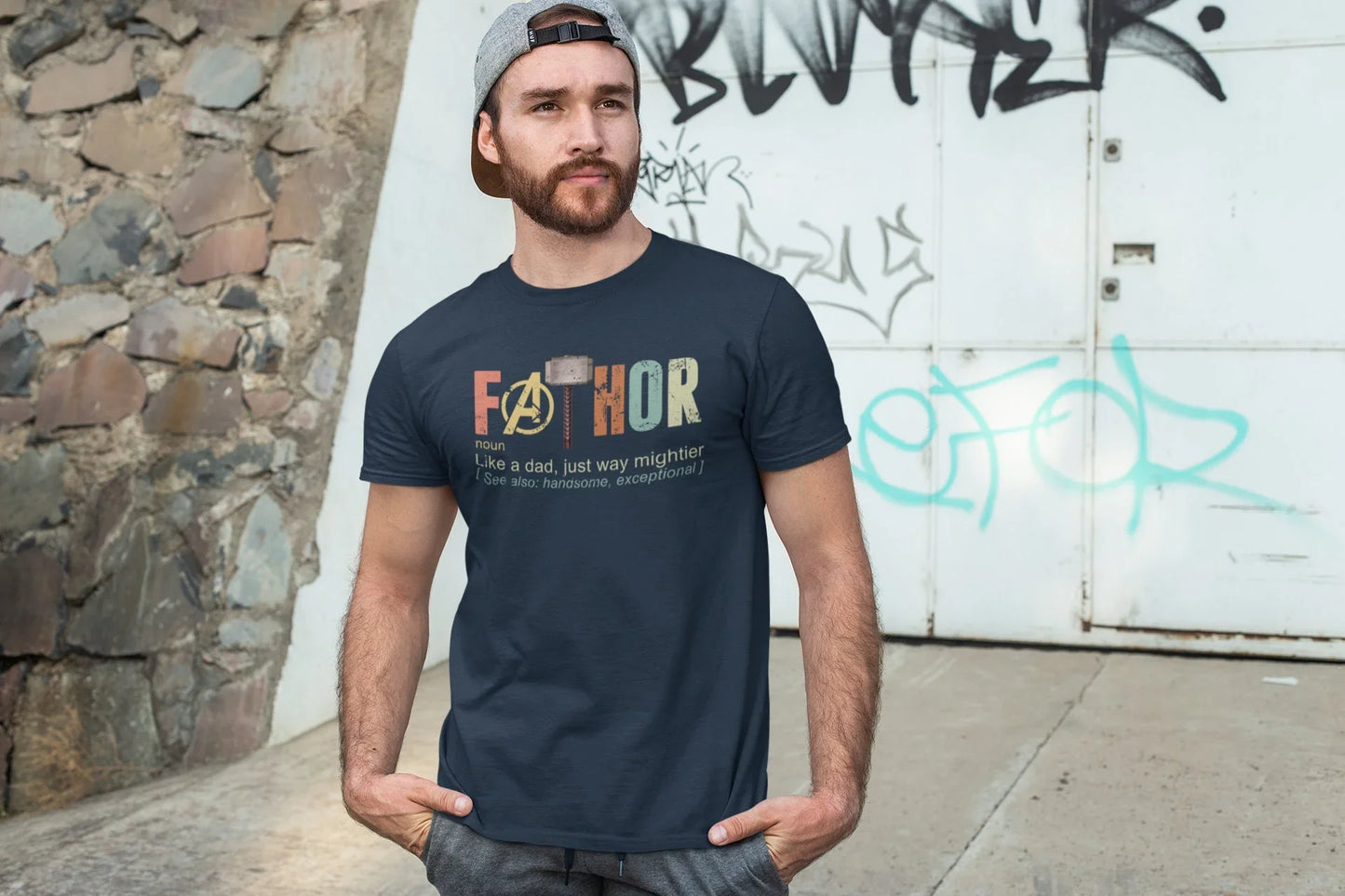 FATHOR Shirt – Funny Marvel-Inspired Gift for Dads - Zazations