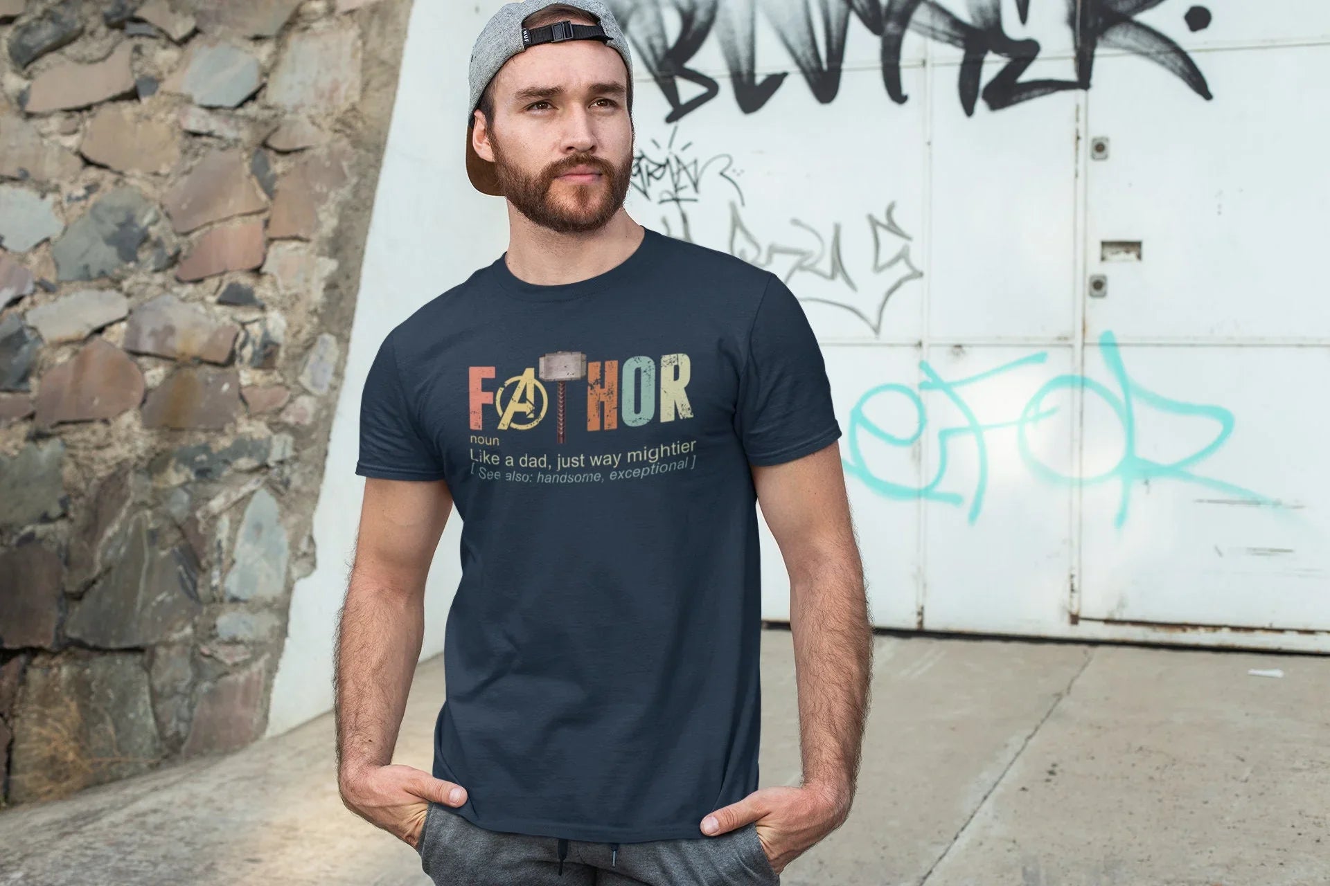 FATHOR Shirt – Funny Marvel-Inspired Gift for Dads - Zazations