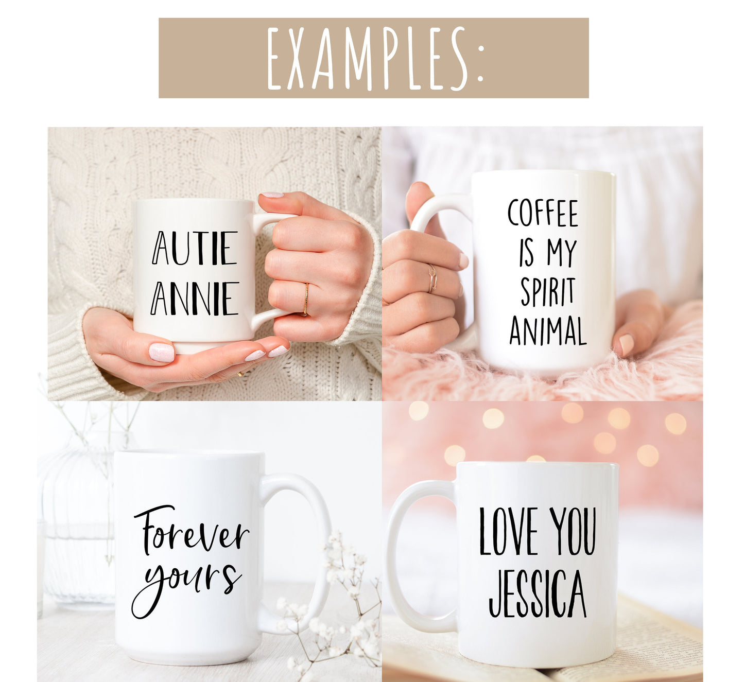 Taza personalizada: regalo de San Valentín, pareja y aniversario