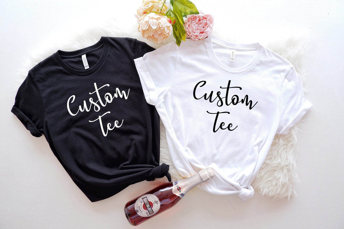 Camiseta con texto personalizado