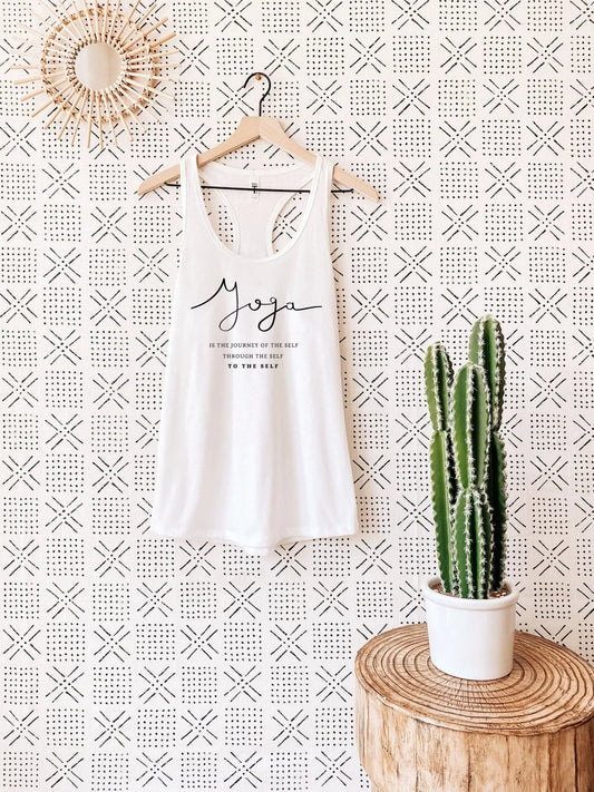 Yoga To The Self Next Level 1533 Tank Top – Inspirational Yoga Shirt - Zazations