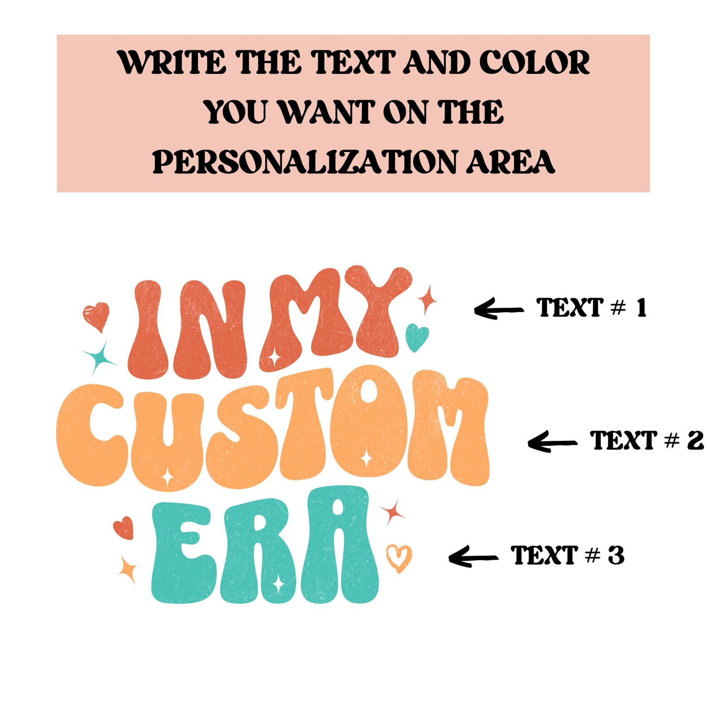 In My Era Custom Shirt – Personalized Aesthetic Retro Concert Tee