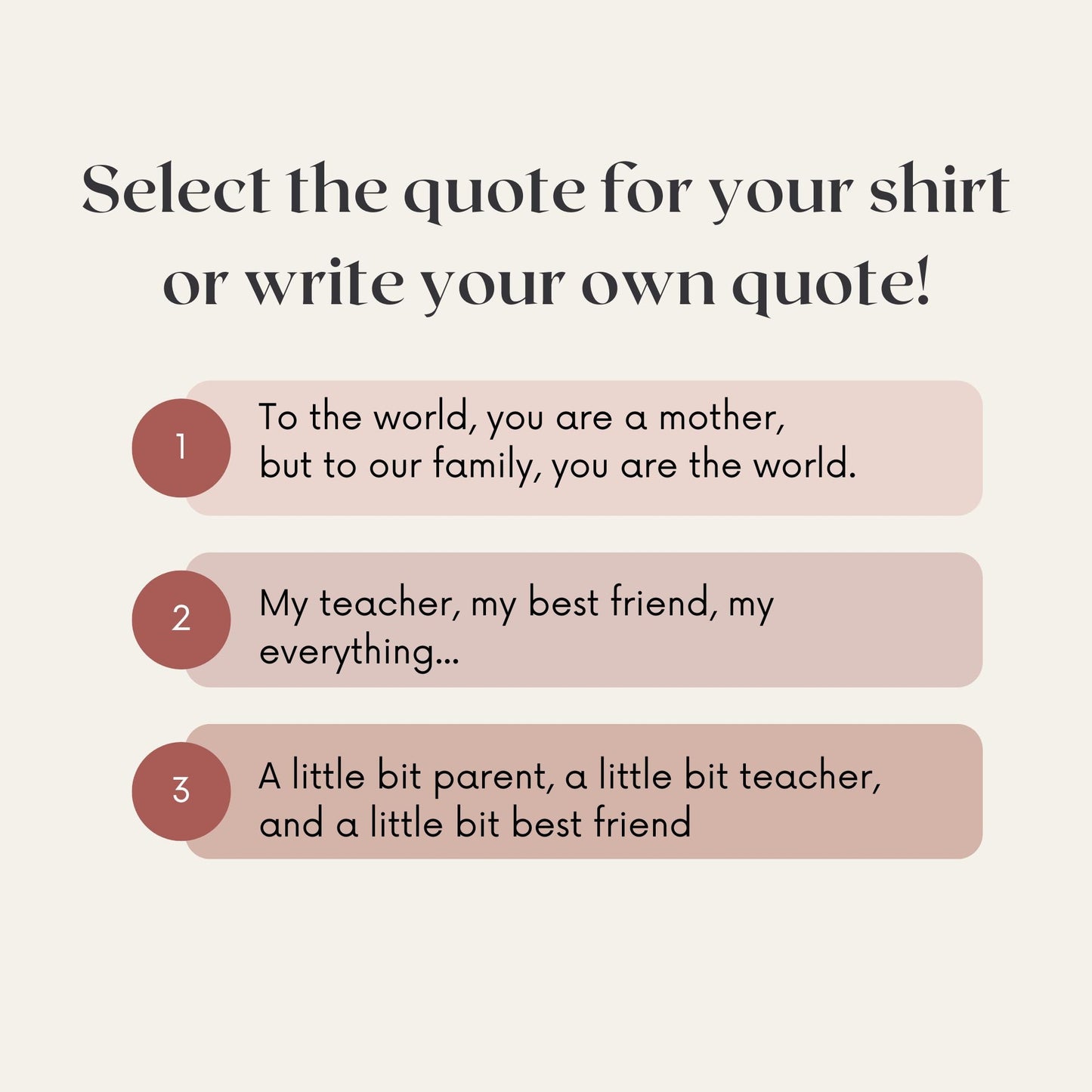 Camiseta personalizada con foto de mamá