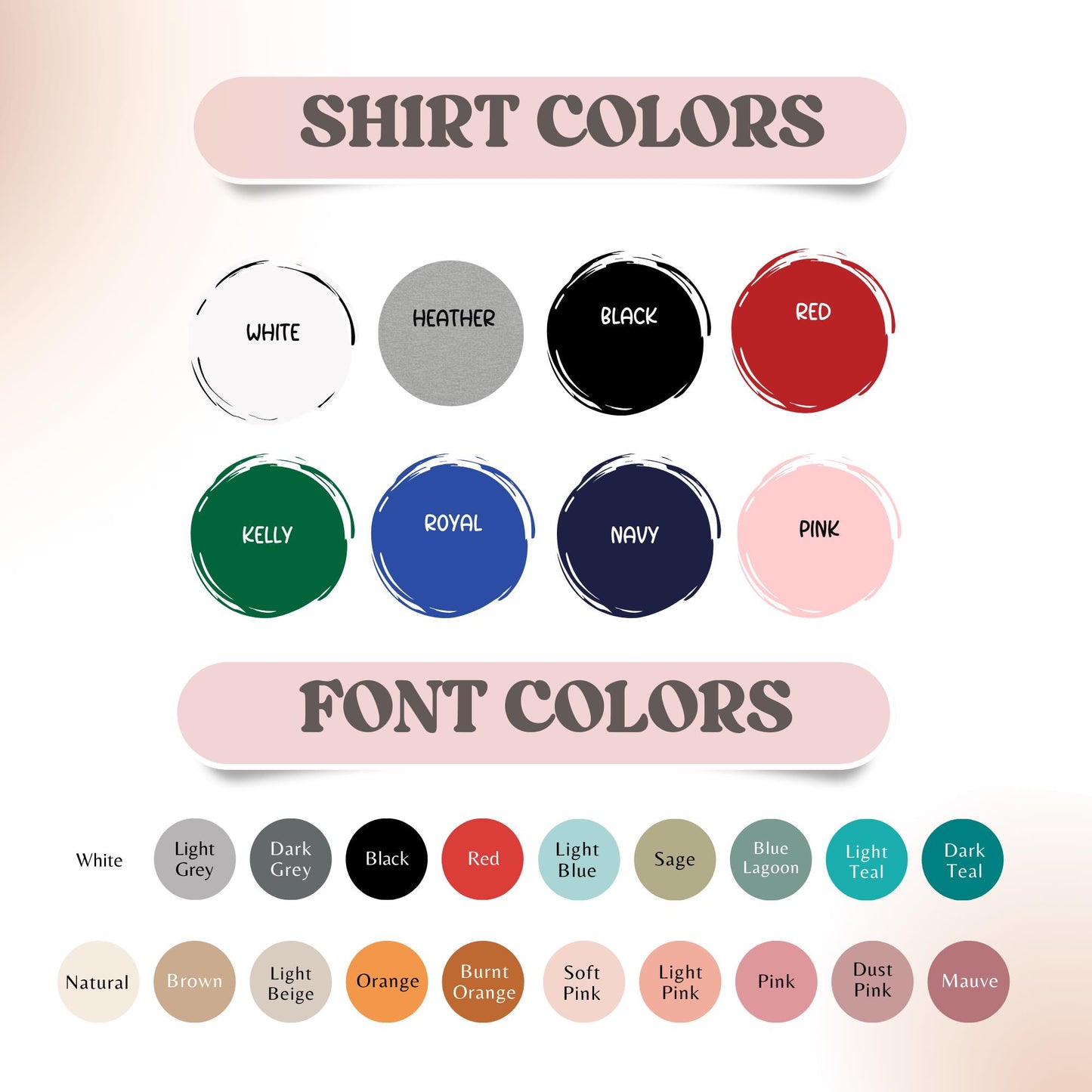 Camisetas personalizadas para reuniones familiares