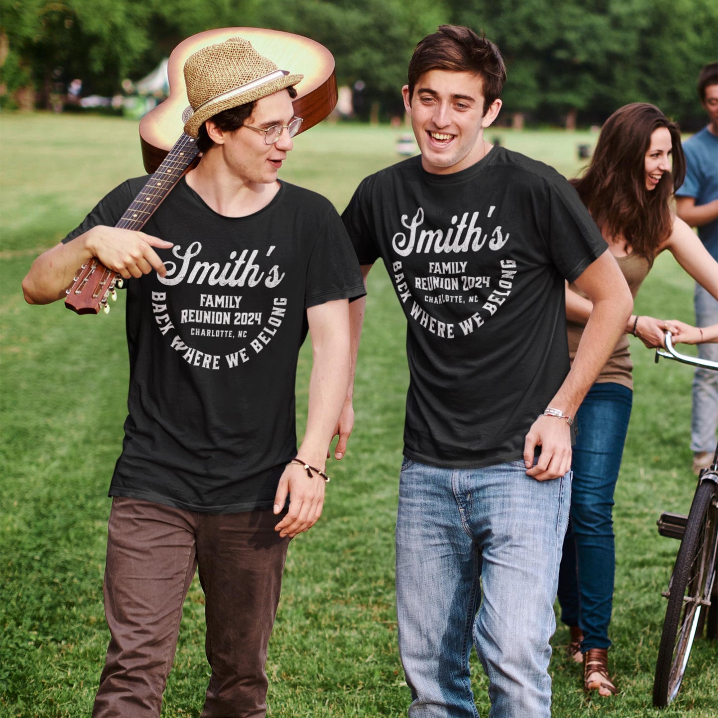 Camisetas personalizadas para reuniones familiares