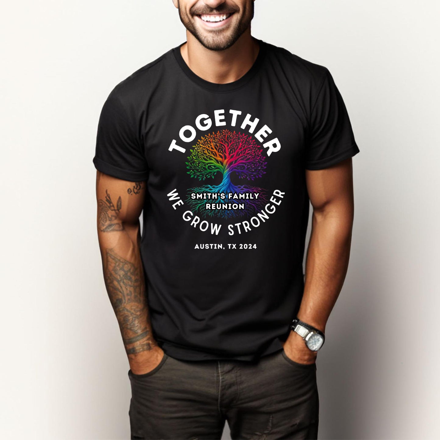 Camisetas personalizadas para reuniones familiares: camisetas personalizadas a juego para reuniones