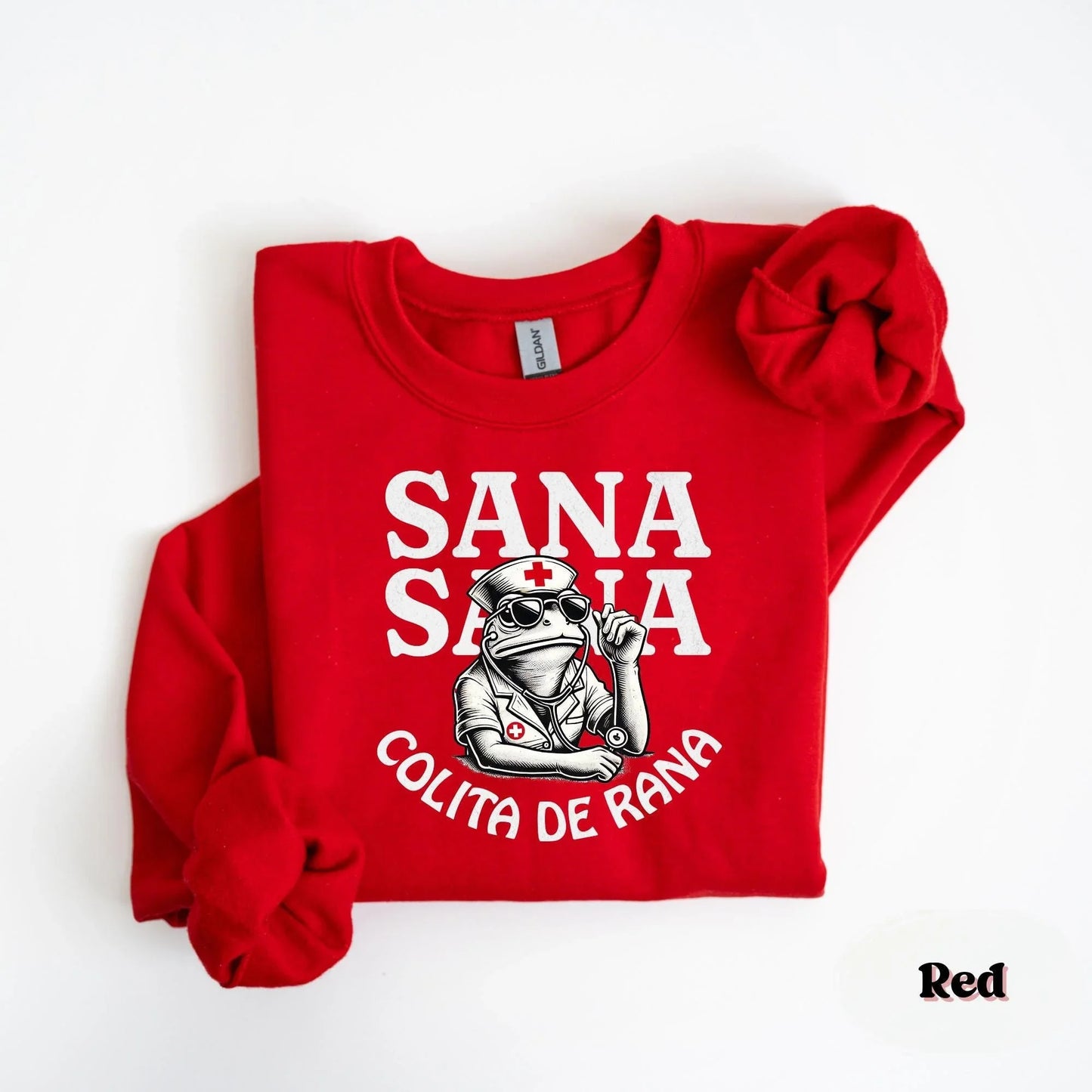 Sana Sana Sweatshirt & Hoodie – Funny Mexican Mom Saying, Latina Nurse Gift - Zazations