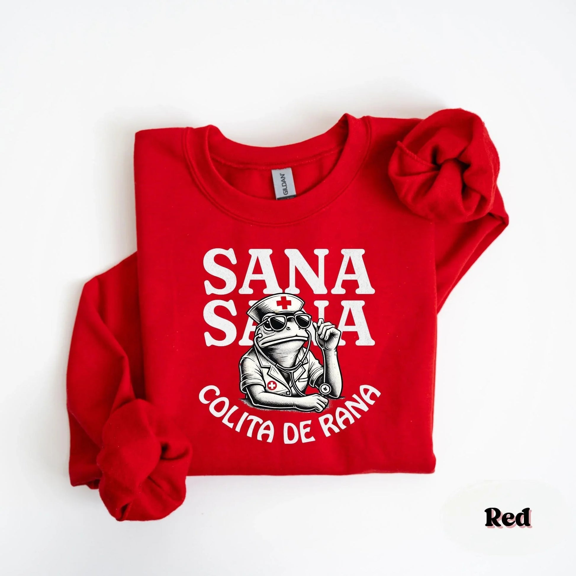 Sana Sana Sweatshirt & Hoodie – Funny Mexican Mom Saying, Latina Nurse Gift - Zazations