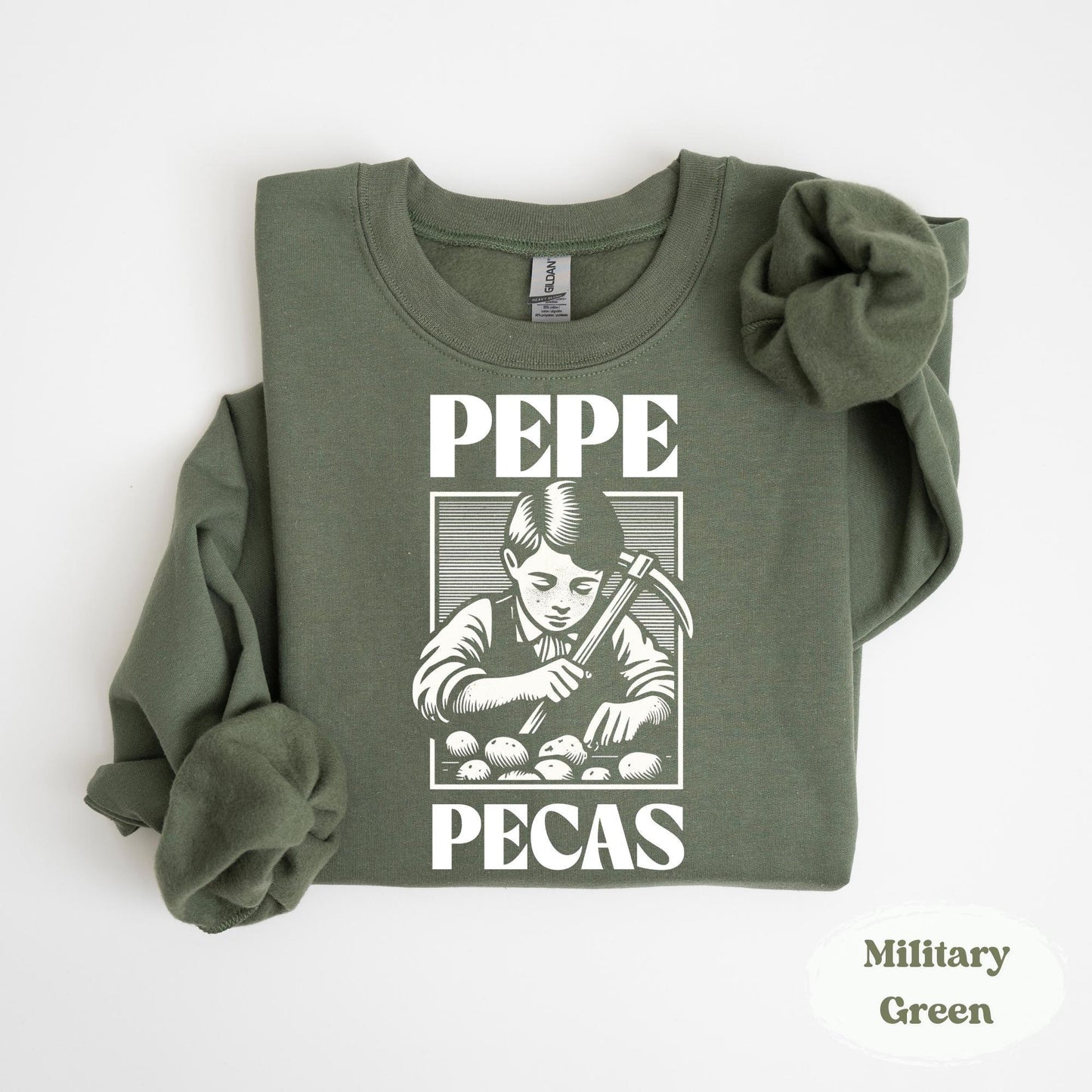 Pepe Pecas Sweatshirt – Funny Mexican Saying Crewneck - Zazations