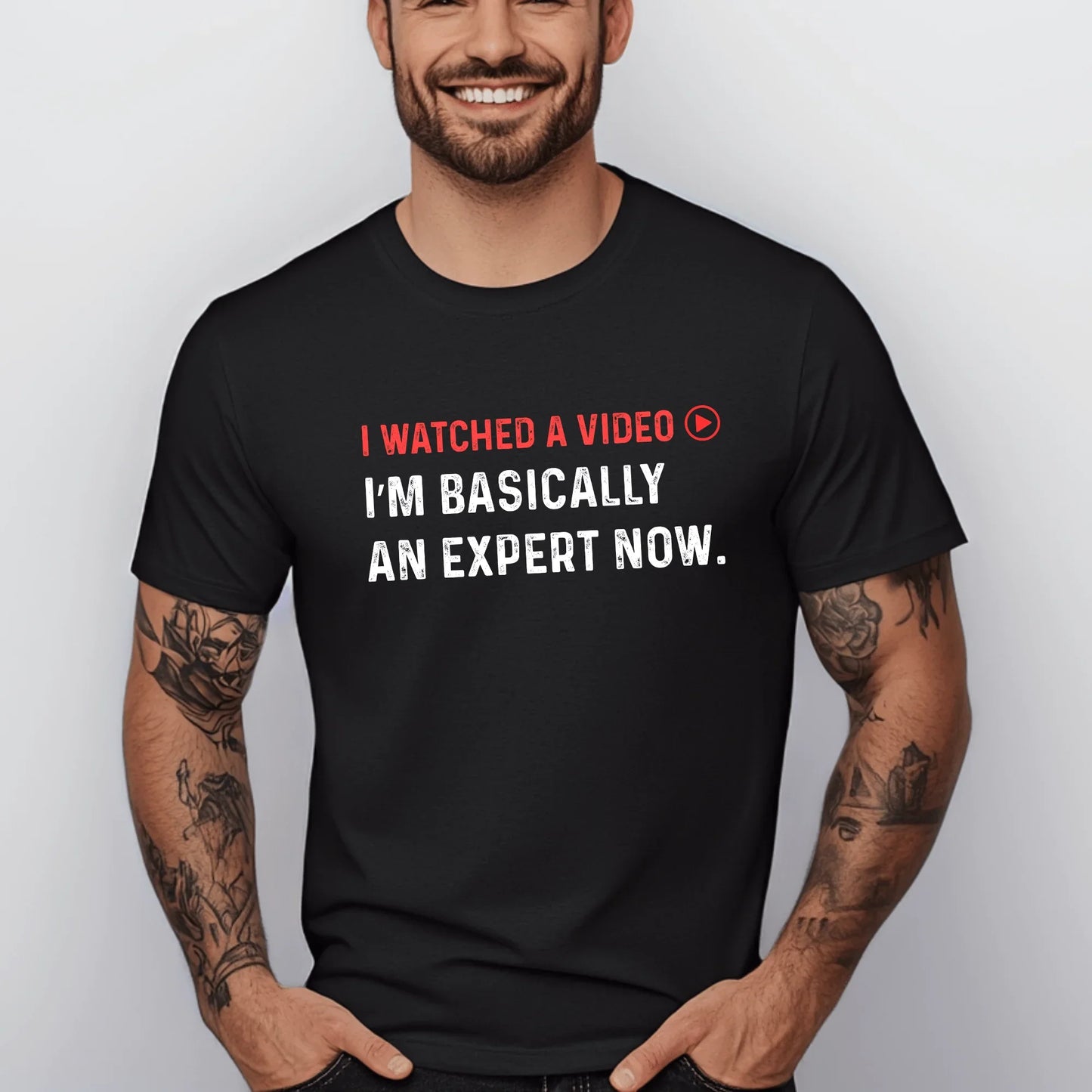 I Watched a Video Shirt – Funny BBQ Dad Tee, Husband Gift - Zazations