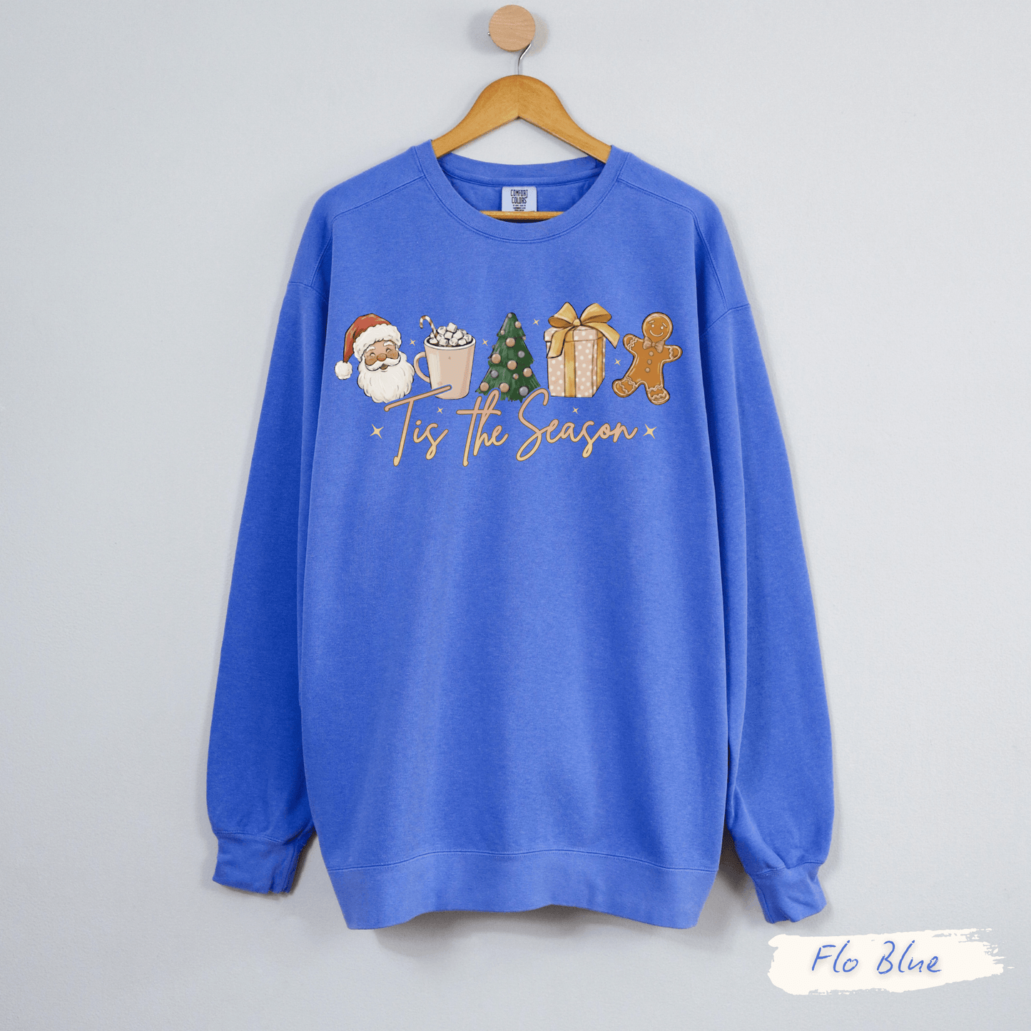 Tis The Season Christmas Sweatshirt – Vintage Holiday Vibes