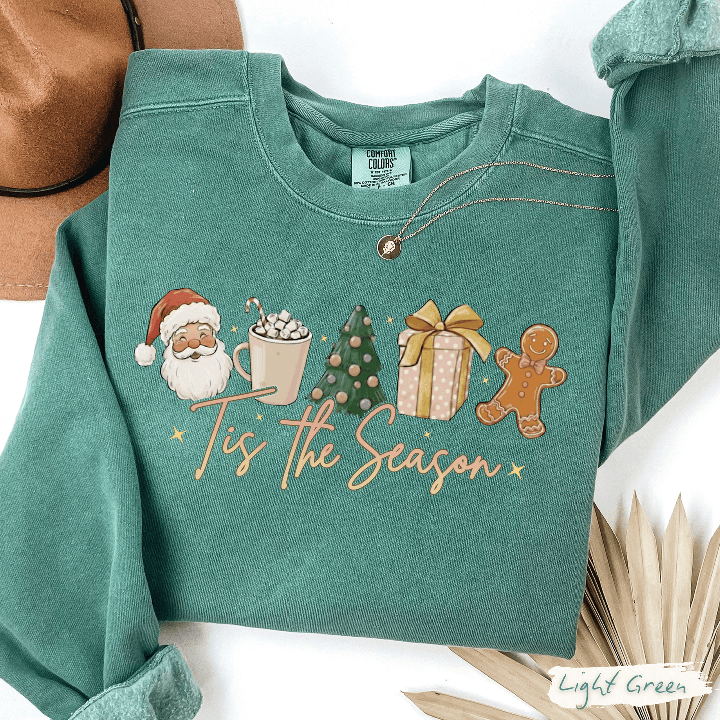 Tis The Season Christmas Sweatshirt – Vintage Holiday Vibes