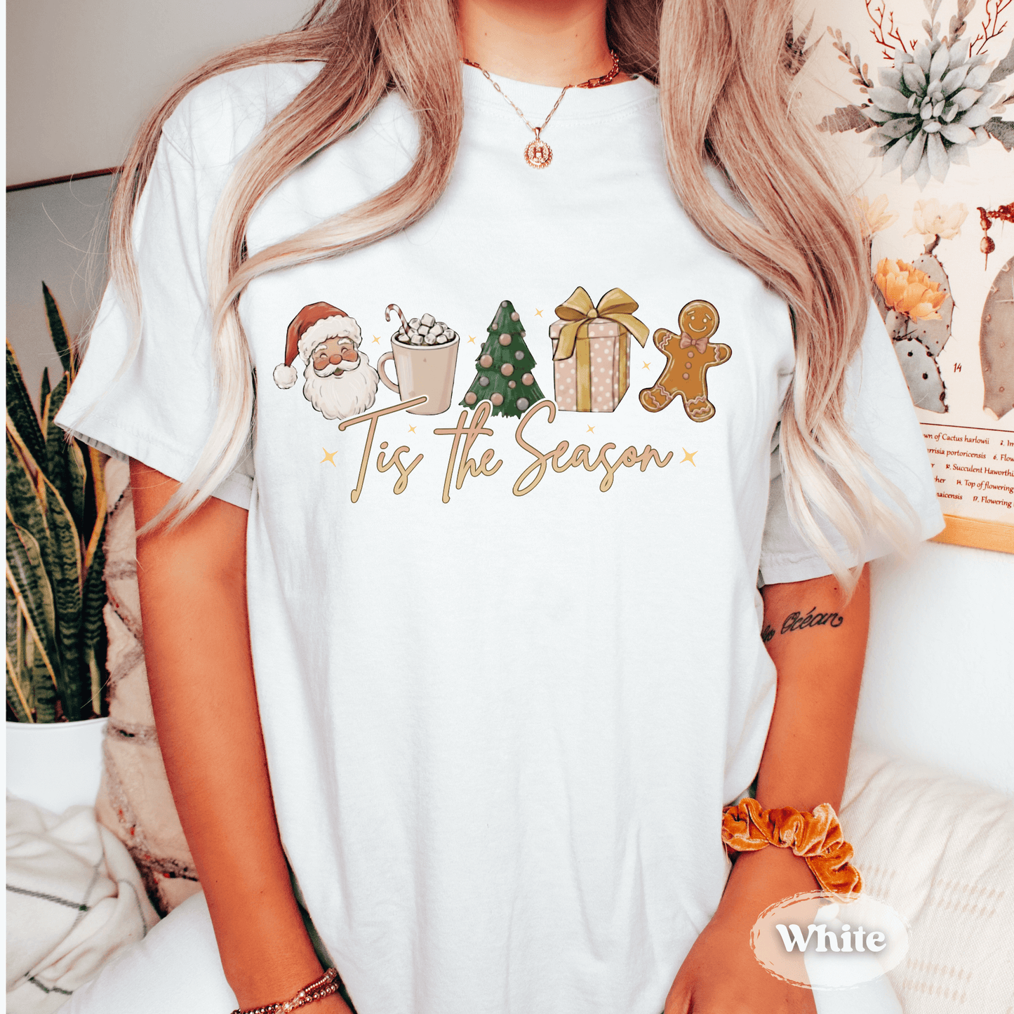 Tis the Season Christmas Shirt – Comfort Colors Holiday Graphic Tee