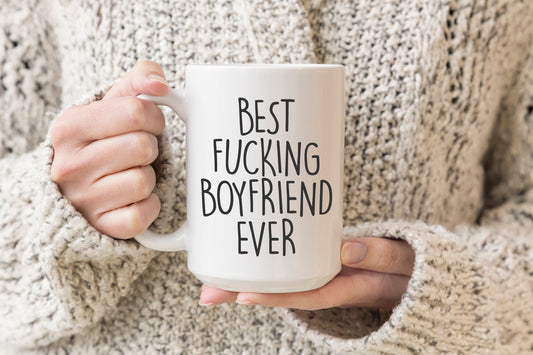 Taza "El Mejor Novio del Mundo" - Regalo Divertido de San Valentín para Él | Un Regalo Adorable para tu Novio