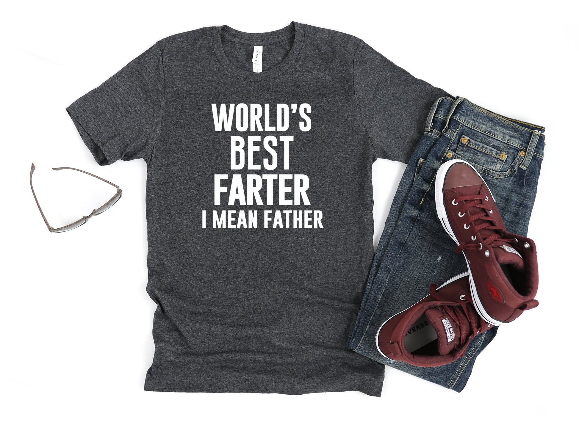 World’s Best Farter Shirt – Funny Gift for Dad - by Zazations