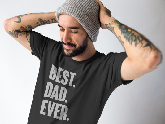 Camiseta "El mejor papá del mundo": regalo divertido para el Día del Padre y para papás primerizos