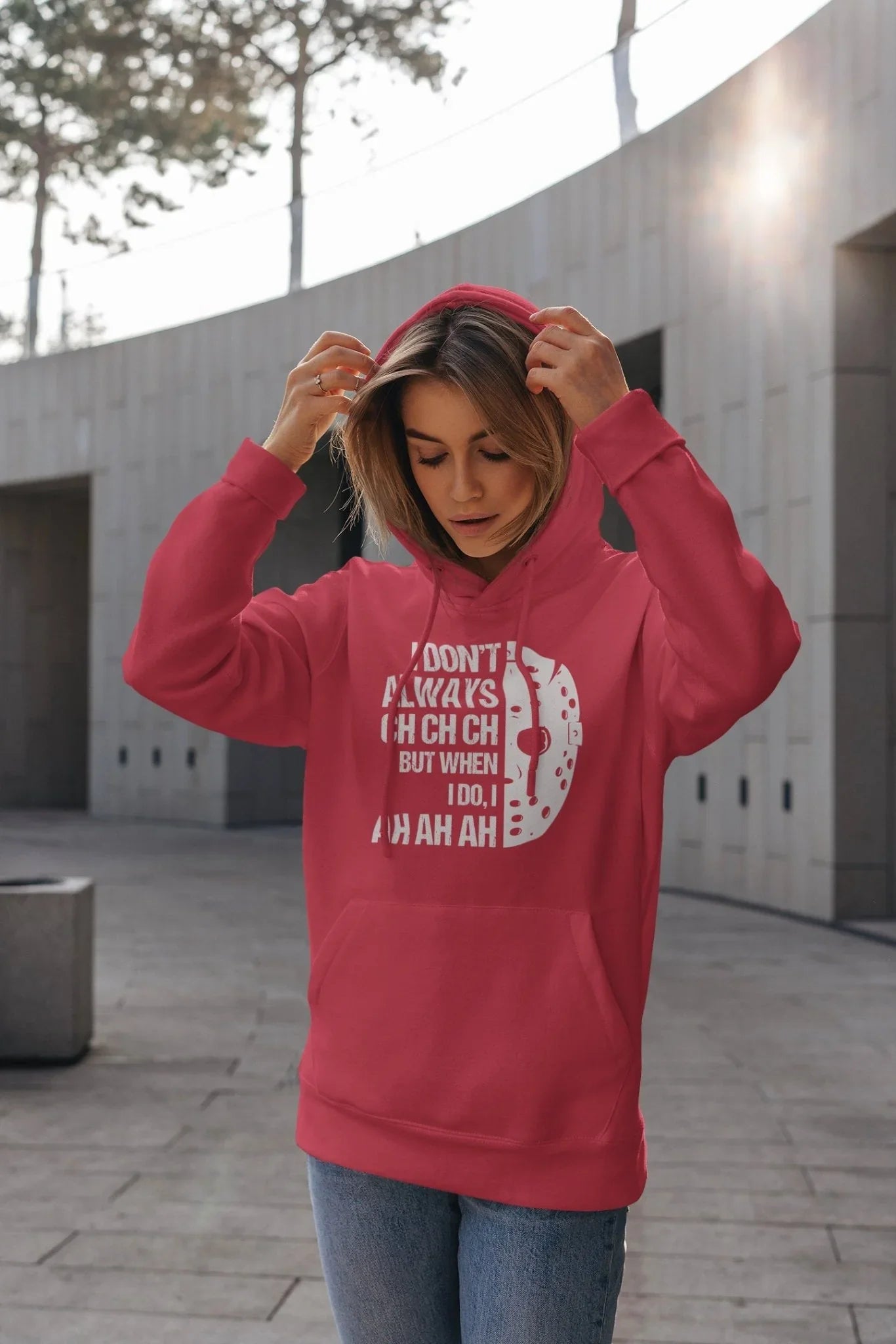 I Don’t Always Ch Ch Ch Friday the 13th Costume- Jason Halloween Sweatshirt - Zazations