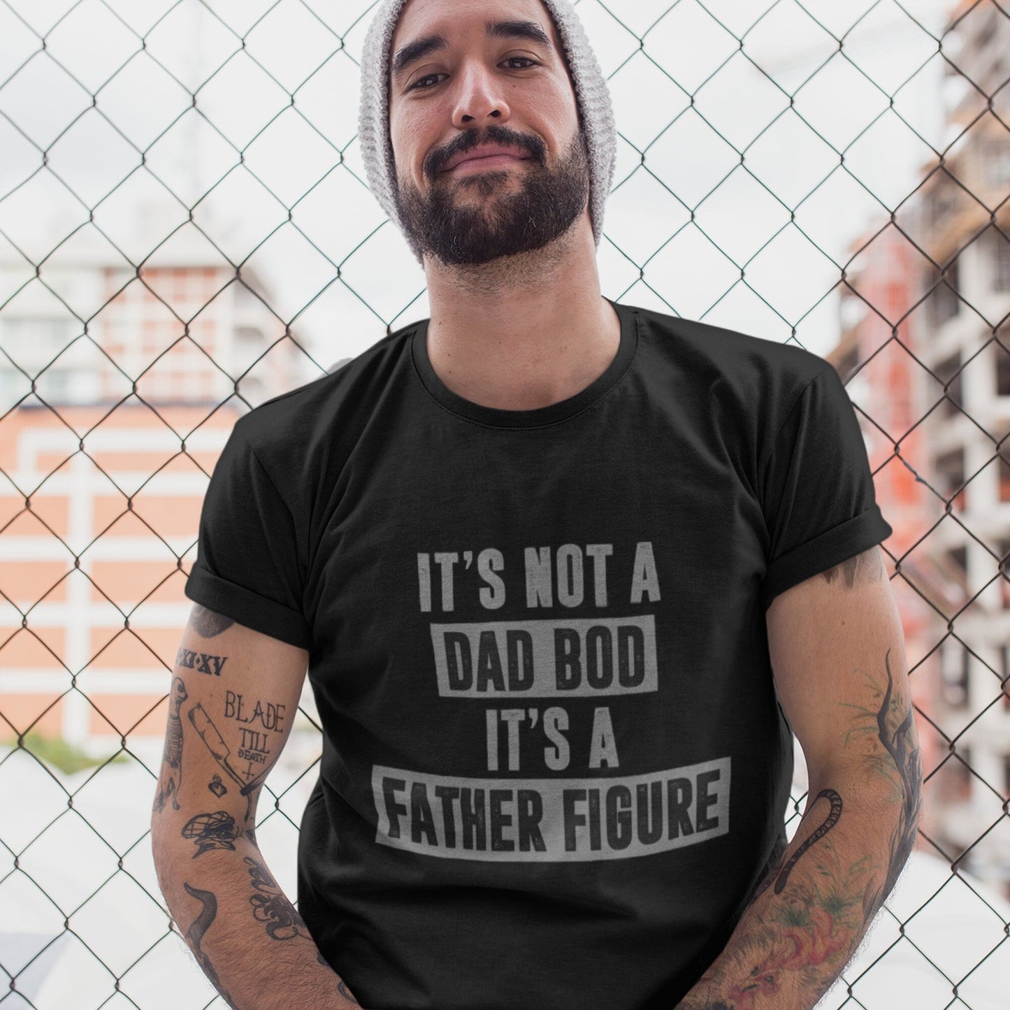 It’s Not a Dad Bod, It’s a Father Figure Shirt – Funny Gift for Dads - by Zazations