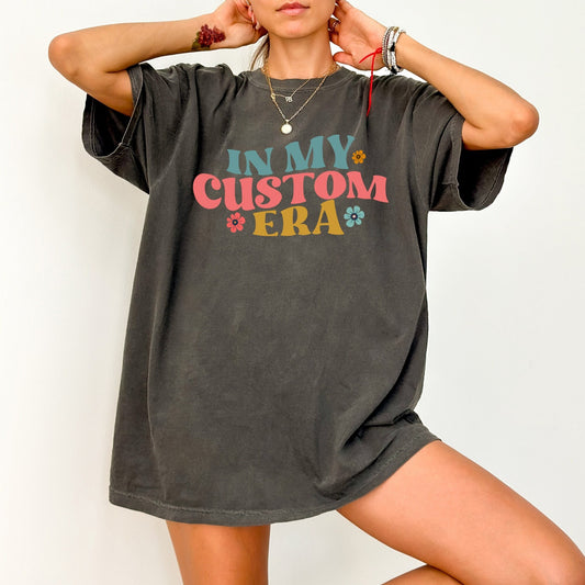 Camiseta In My Custom Era: camiseta de concierto con colores personalizados y cómodos