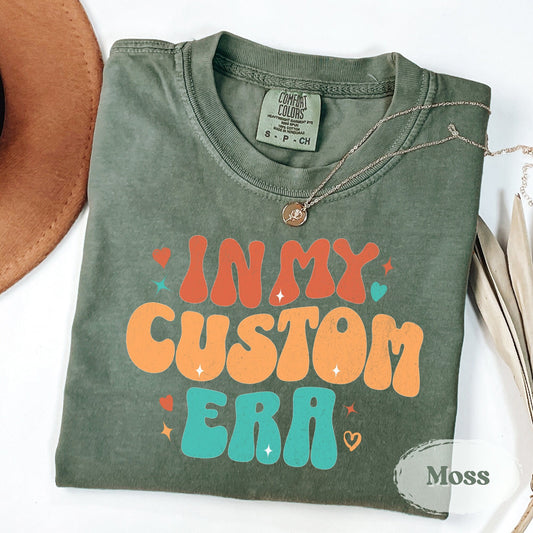 In My Era Custom Shirt – Personalized Aesthetic Retro Concert Tee