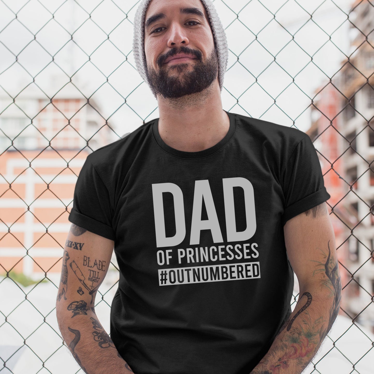 Camiseta de papá de princesas