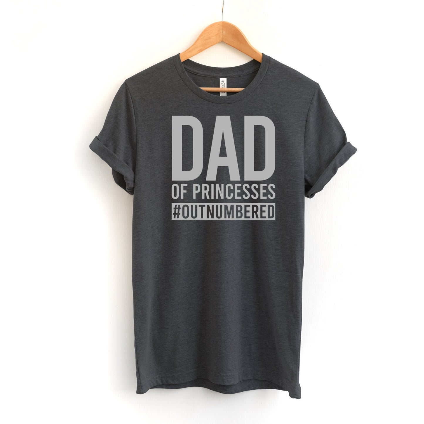Camiseta de papá de princesas