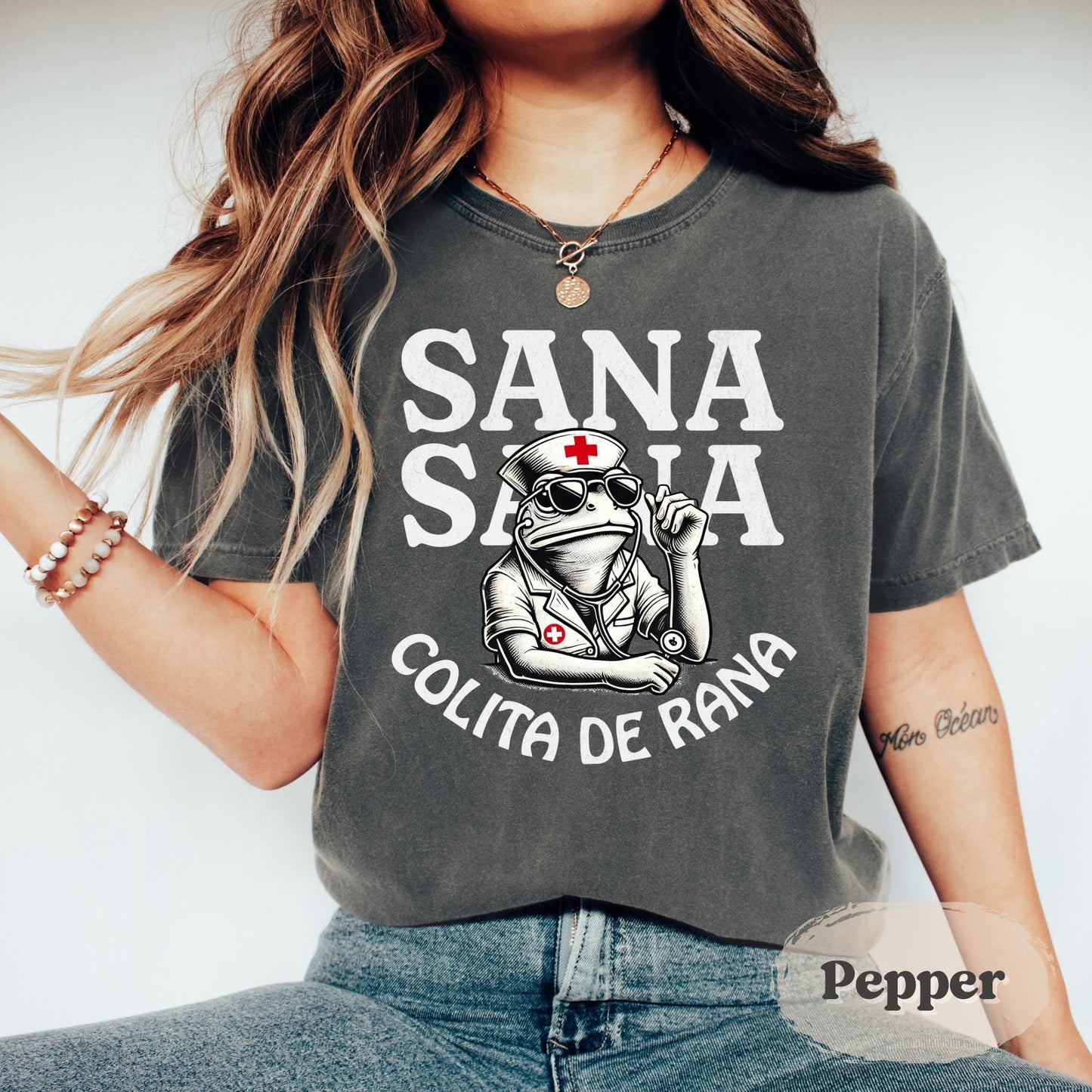 Camisa Sana Sana – Dicho de Mamá Mexicana