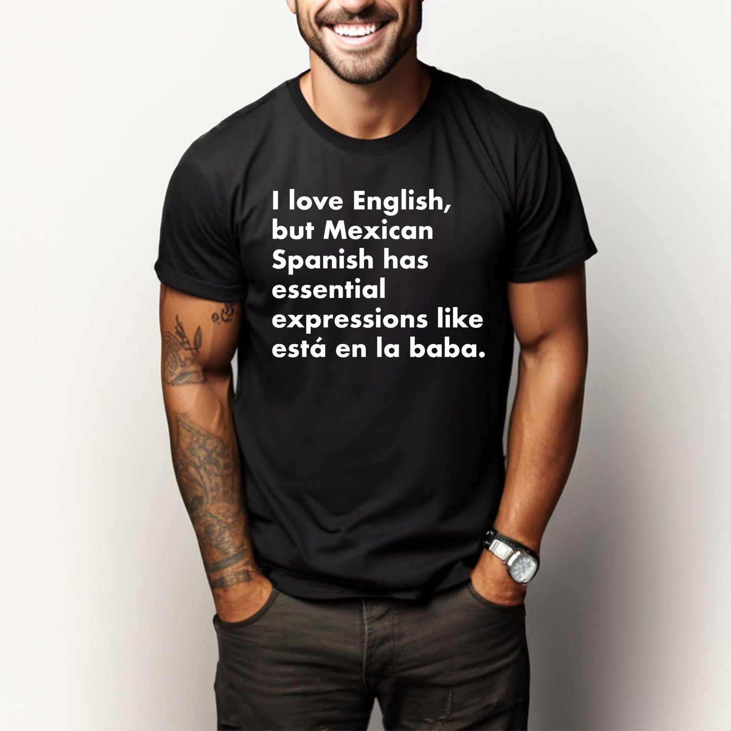 T-shirt humoristique avec citations latines – Citation de Manuel Quintero