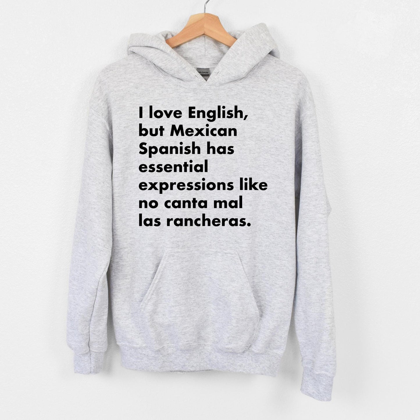 Sudadera con frases latinas divertidas: sudadera con capucha con cita de Manuel Quintero